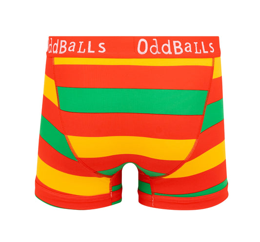 Fa Wales Red Wall - Mens Cotton Boxer Shorts