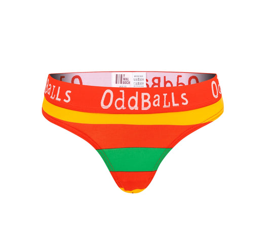 Fa Wales Red Wall - Ladies Thong