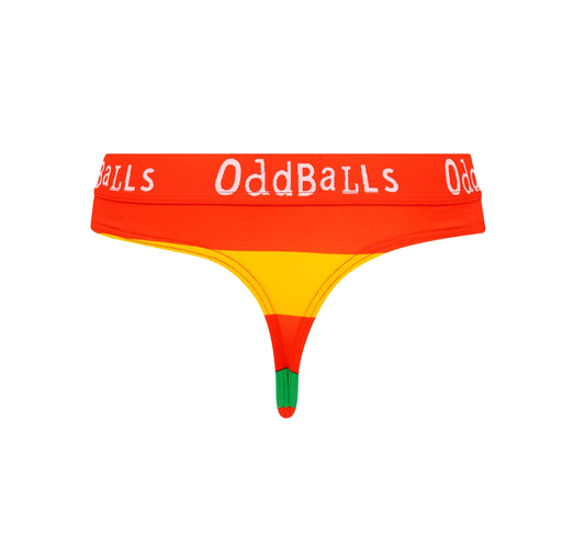 Fa Wales Red Wall - Ladies Thong